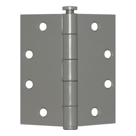 DON-JO Full Mortise Plain Bearing 4-1/2" x 4-1/2" Standard Weight Template Square Corner Hinge PB74545600